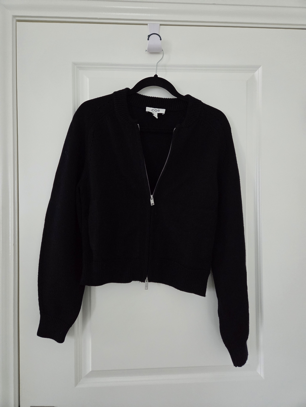 COS Pointelle-Knit Wool Jacket - Picture 2 of 5